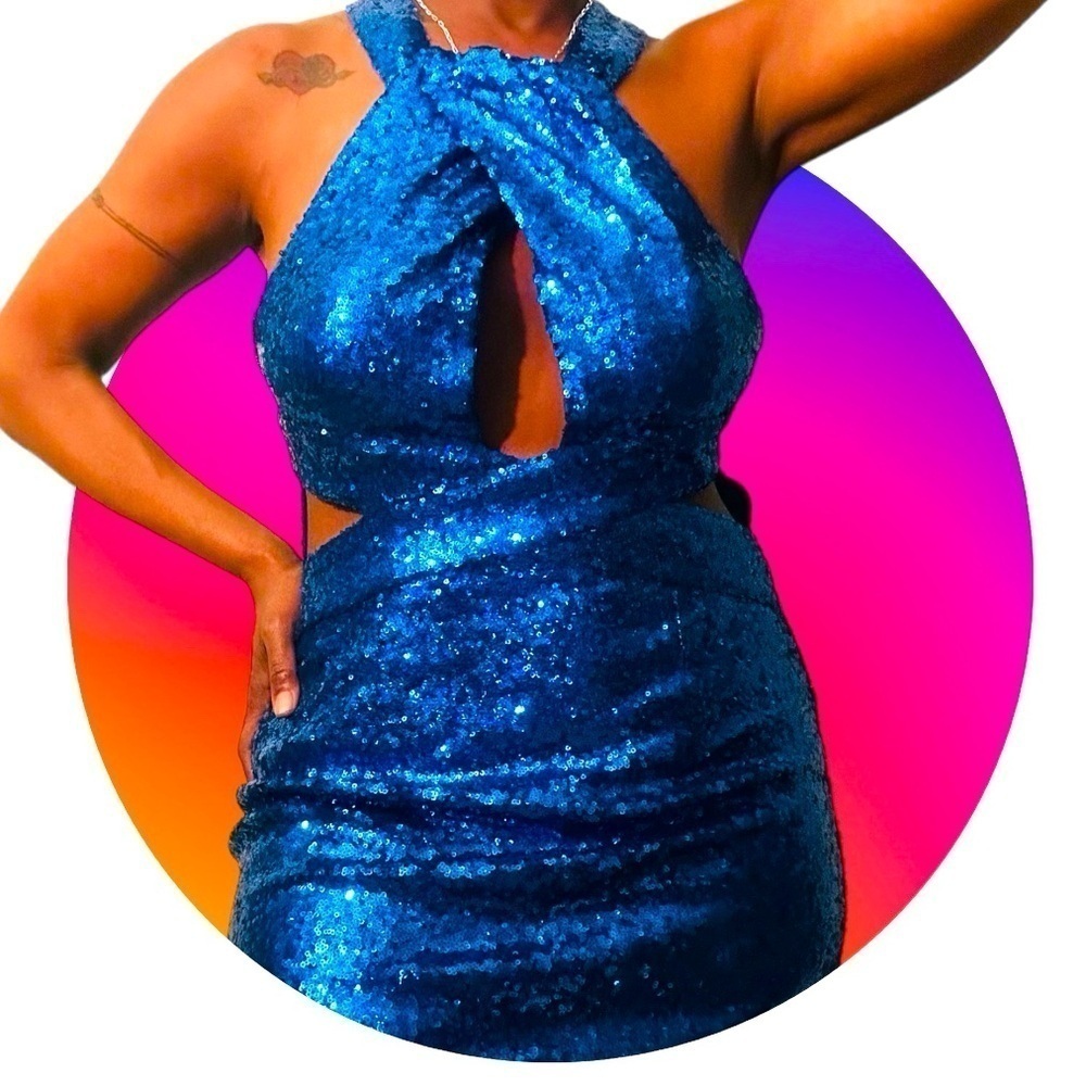 Minuet Sequins Dress